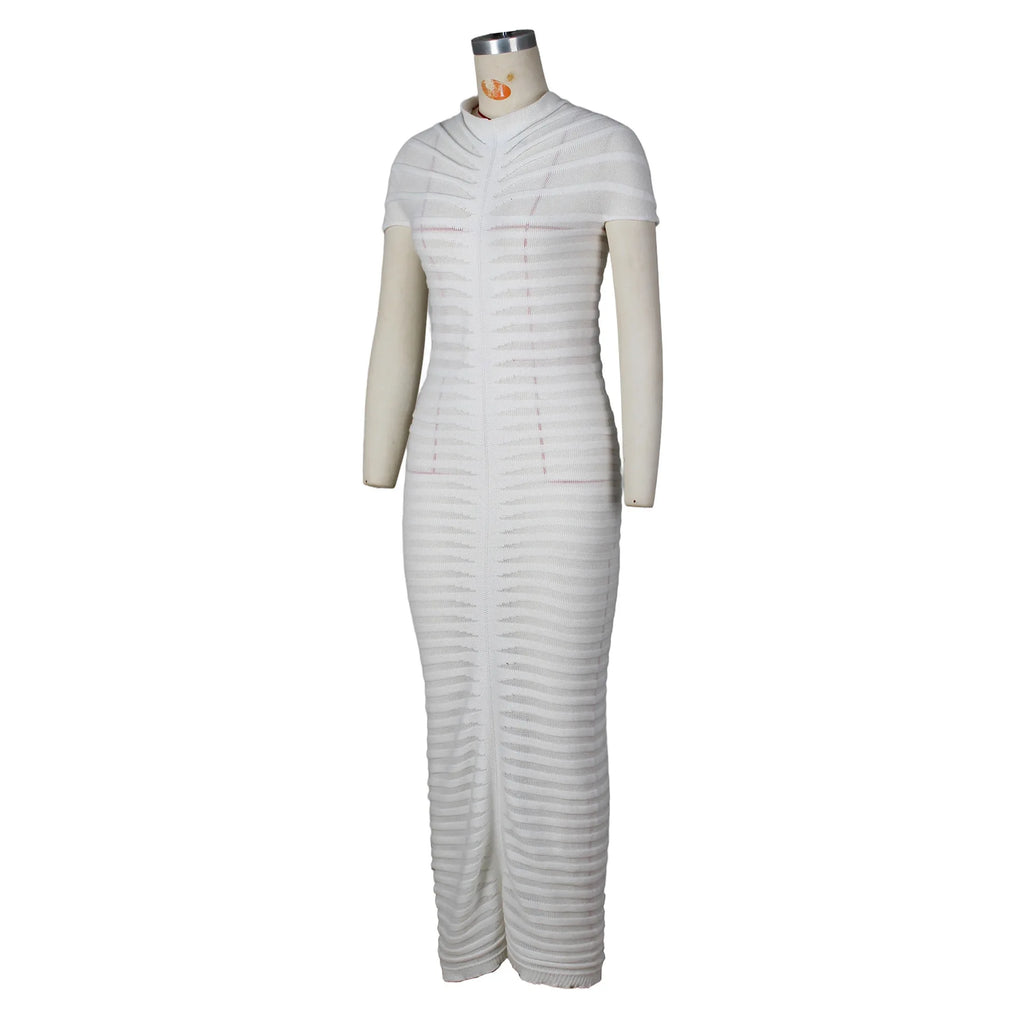 Hondura Slim Fashion Sleeve Bandage Party Elegant Dress