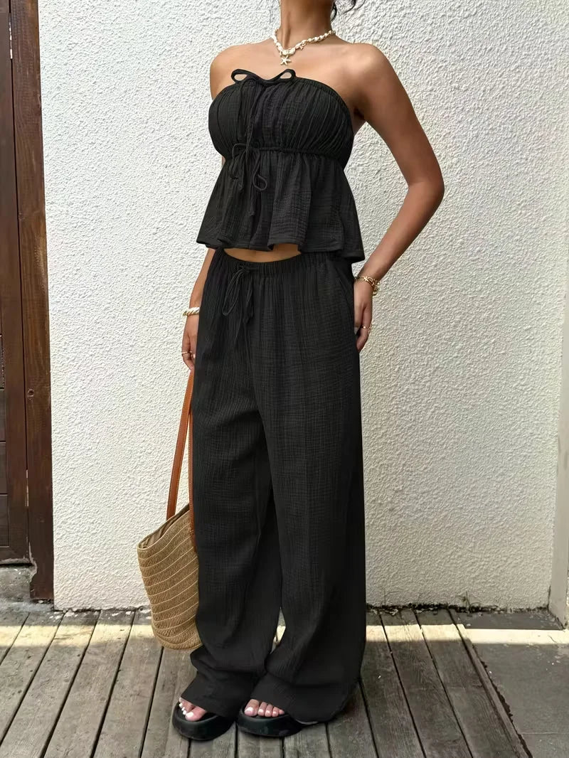 Olivia Outfits New Women's Casual Two-Piece Sets