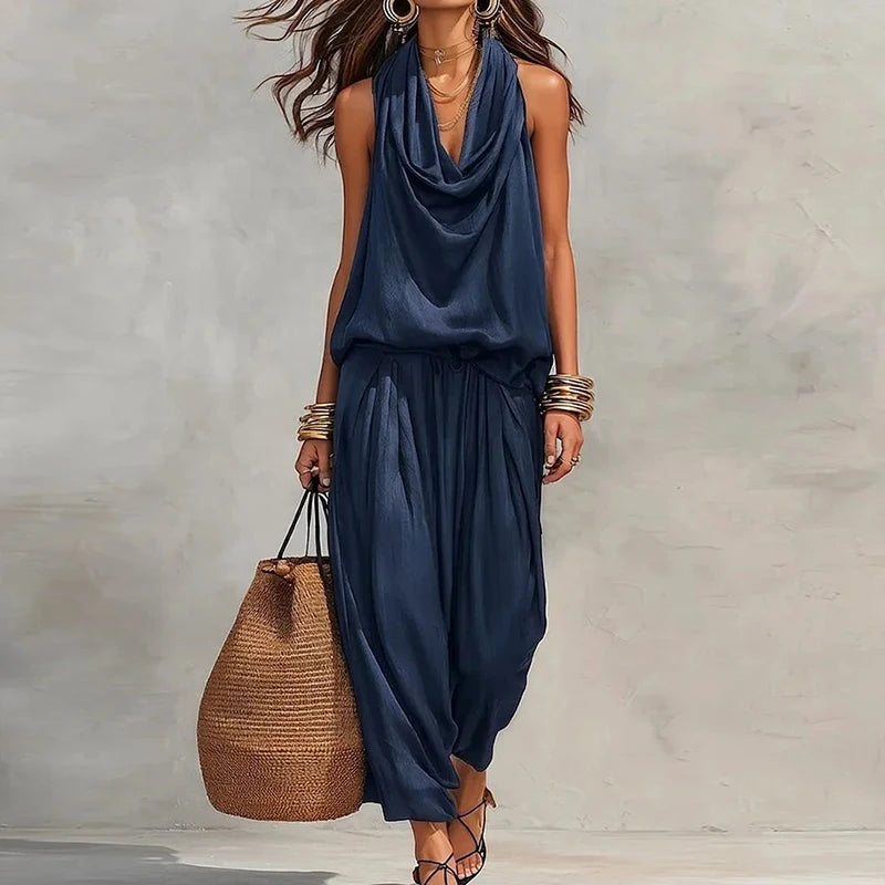 Perla Outfit Loose Elegant Streetwear Two-Piece Sets