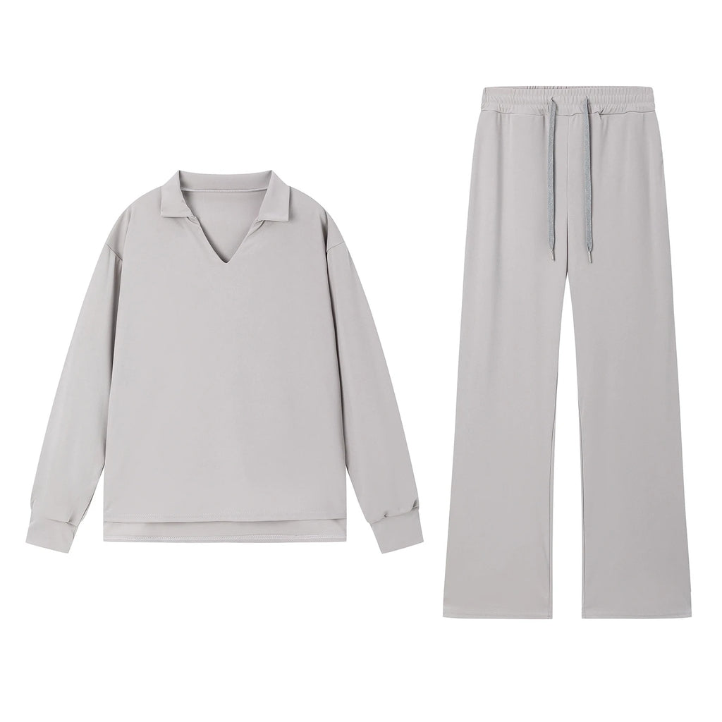 Ana Autumn and Winter New Fashion Casual Two Piece Sets