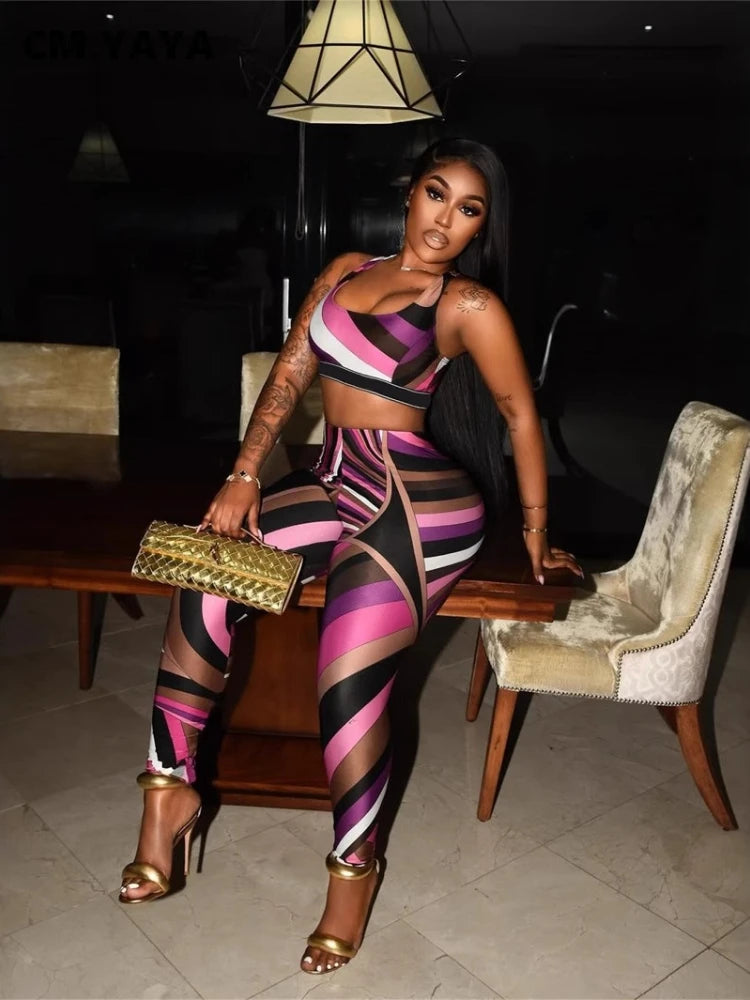 Florida Active Street Outfit Tracksuit Two Piece Sets