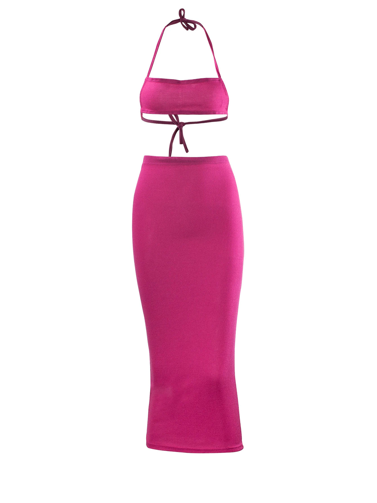 Deborah Sexy Strapless Tube Two Piece Sets