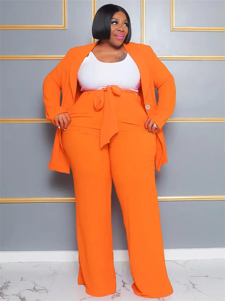 Esther Plus Size Women Clothing Two Piece Sets