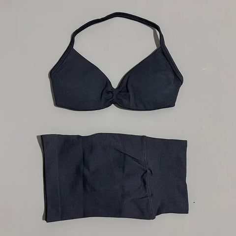 Dylan Sports Strappy Seamless Two Piece Sets