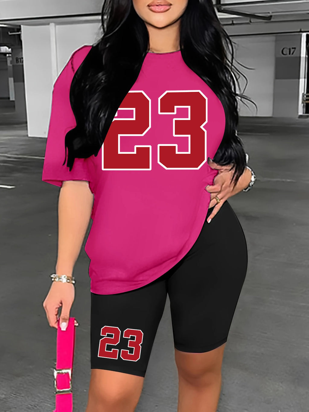 Fanny Street Wear Summer Clothes Two Piece Sets
