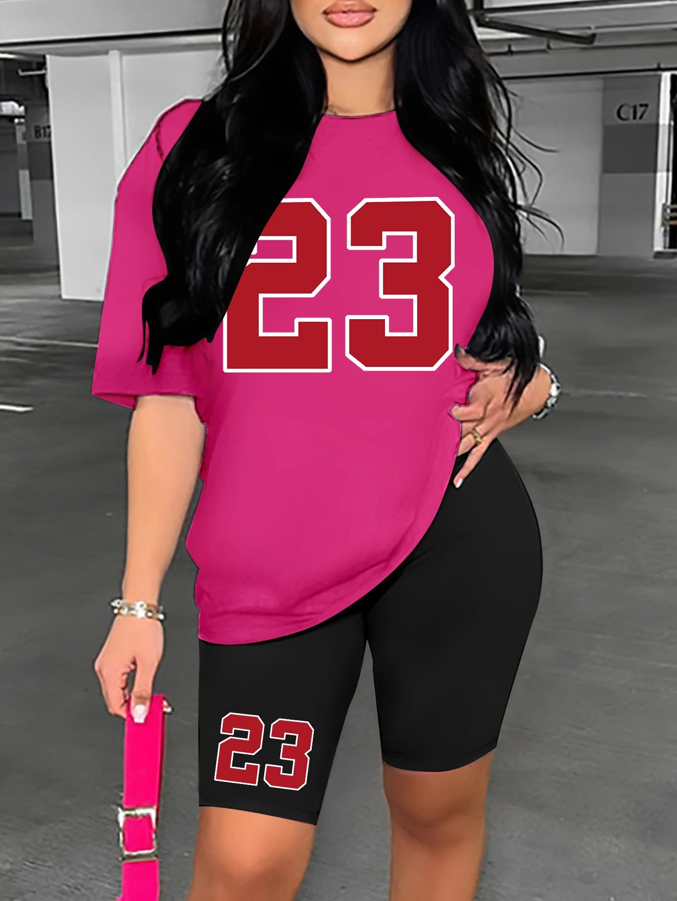 Fanny Street Wear Summer Clothes Two Piece Sets