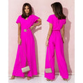 Jumpsuits women 2026 rompers new summer solid color jumpsuits women's clothing