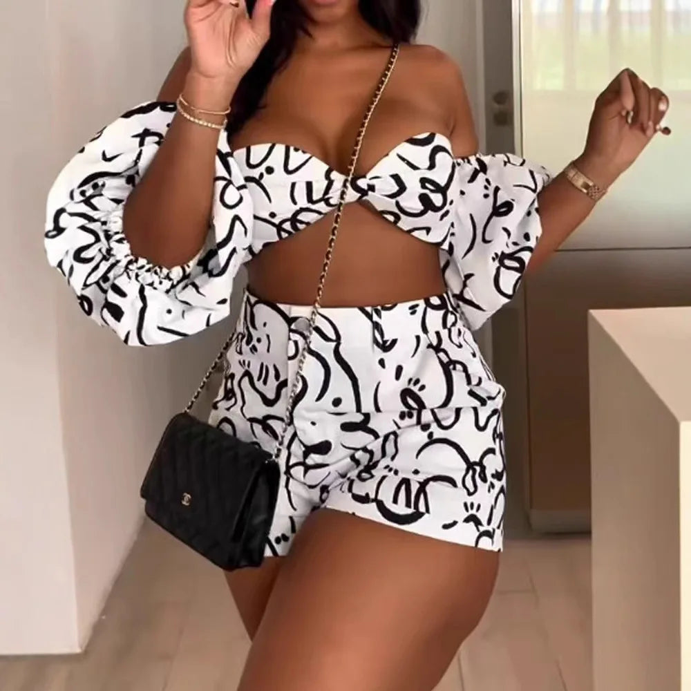Rita Outfit Beach Vacation Sexy Two Piece Sets