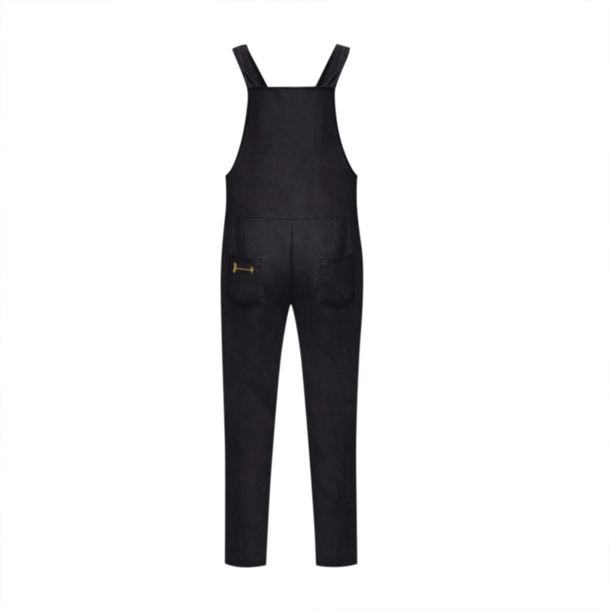Women Plus Size Overalls Jumpsuits Casual Solid Loose Dungarees Retro Fashion