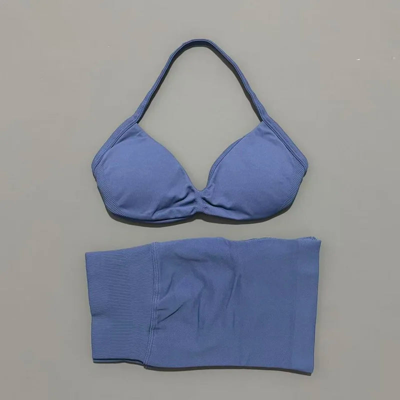 Dylan Sports Strappy Seamless Two Piece Sets