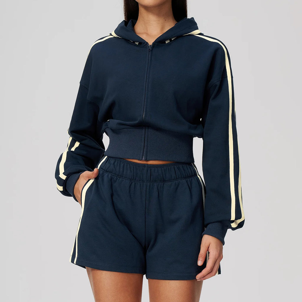 Leah Fitness Suit Sports Outfits Two Piece Sets