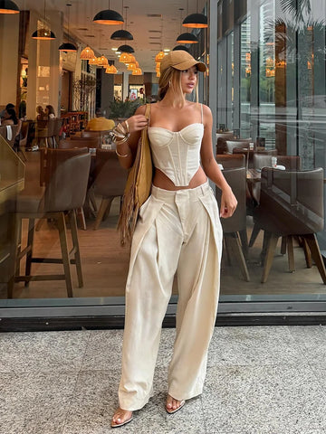 Paola Spring Casual Women Outfit Two Piece Sets