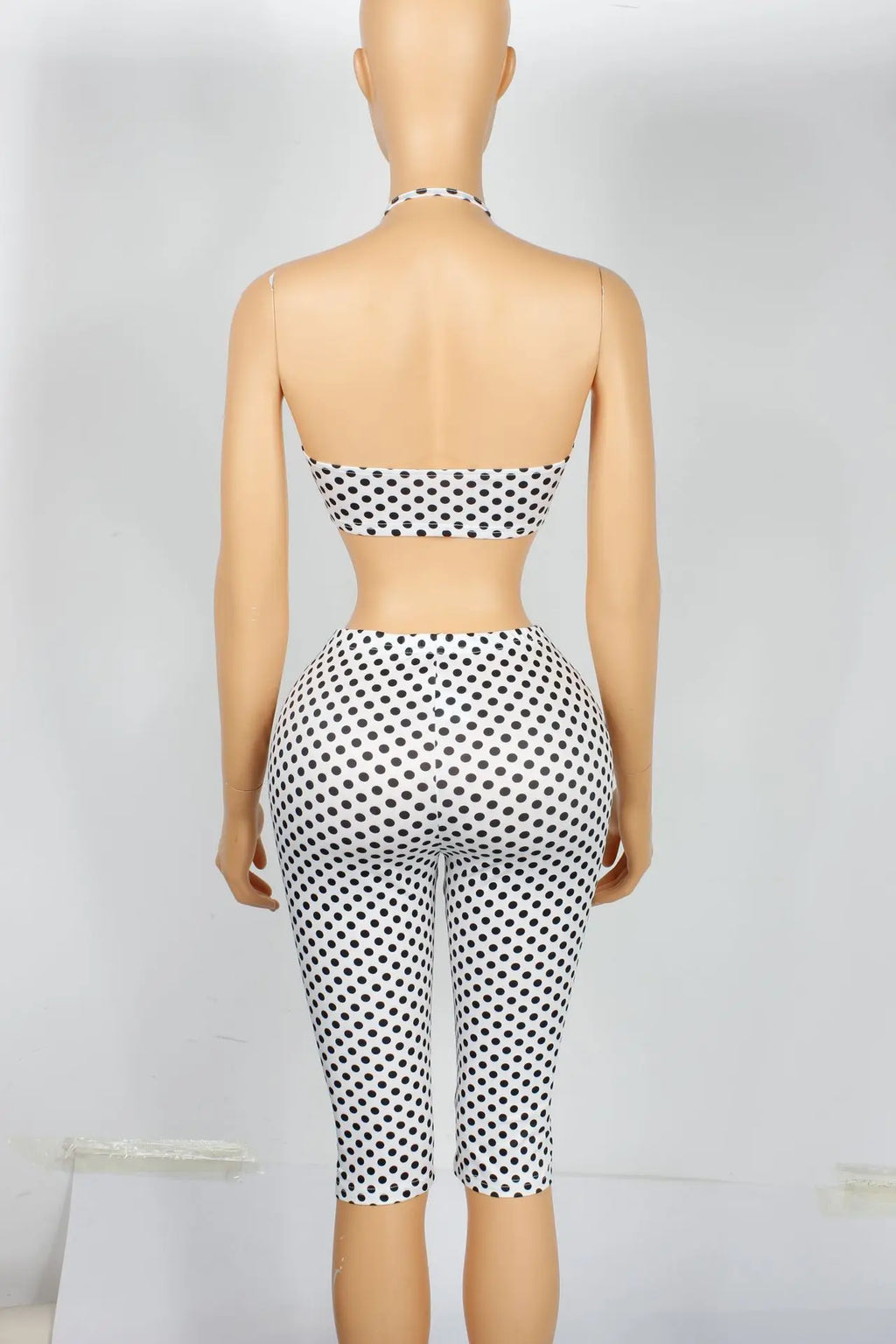 Newington Halter Tank Bike Mid West Stretch Matching Streetwear Outfits Set