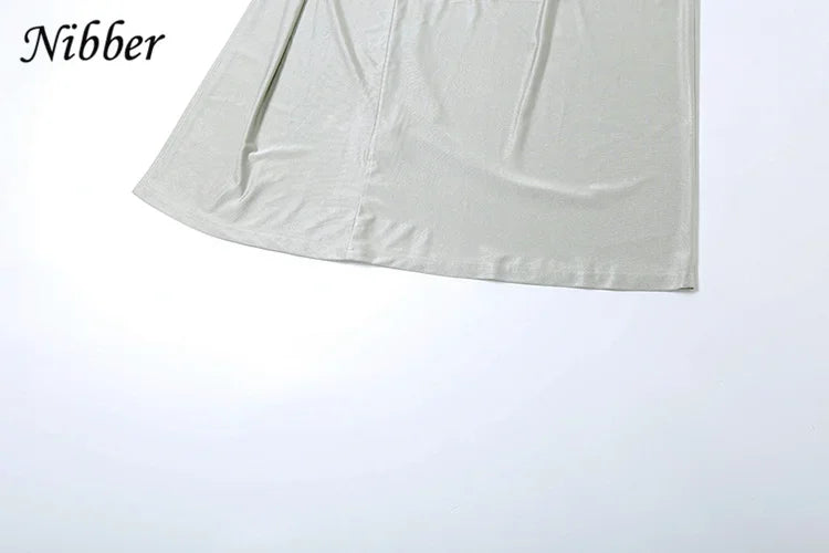 Adams Irregular Hollow Ruched Diagonal Collar Shorts Sleeve Waistless Slits Street Dress
