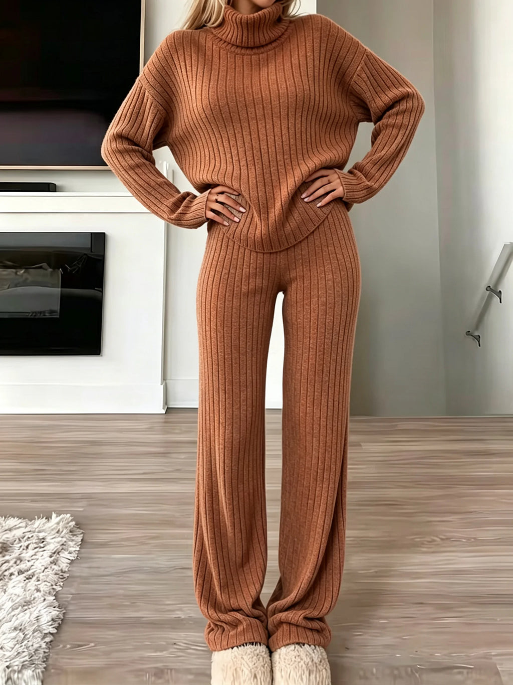 Rocio Casual Loungewear For Daily Two Piece Sets