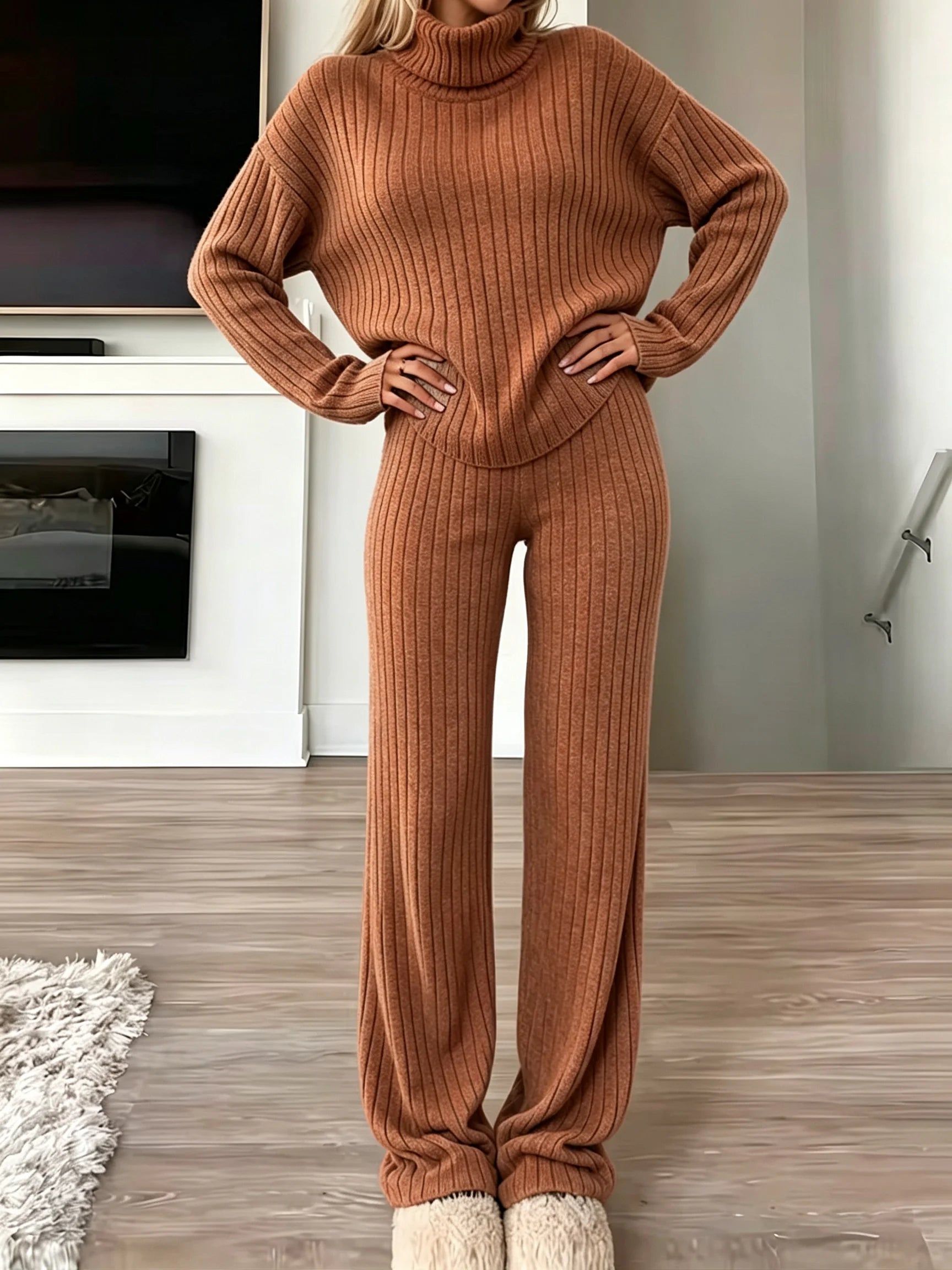 Rocio Casual Loungewear For Daily Two Piece Sets