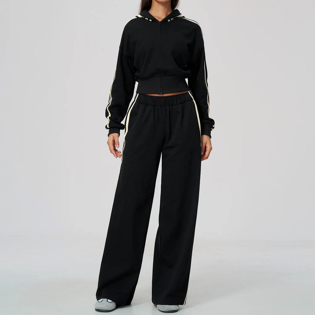 Leah Fitness Suit Sports Outfits Two Piece Sets