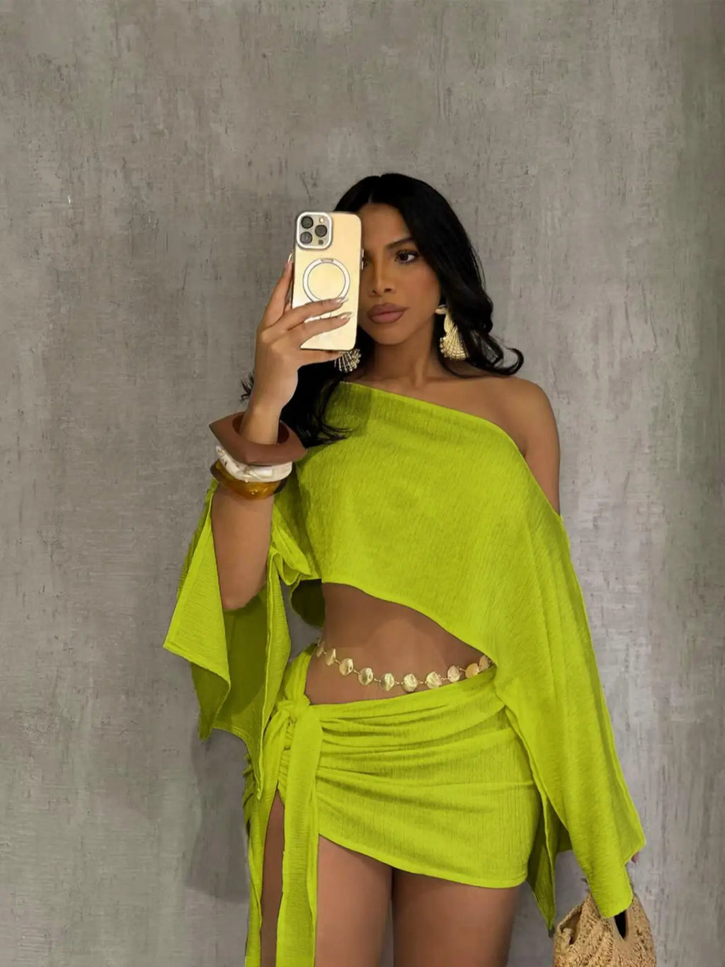 Siara Sexy Beach Elegant Work Casual Two Piece Sets