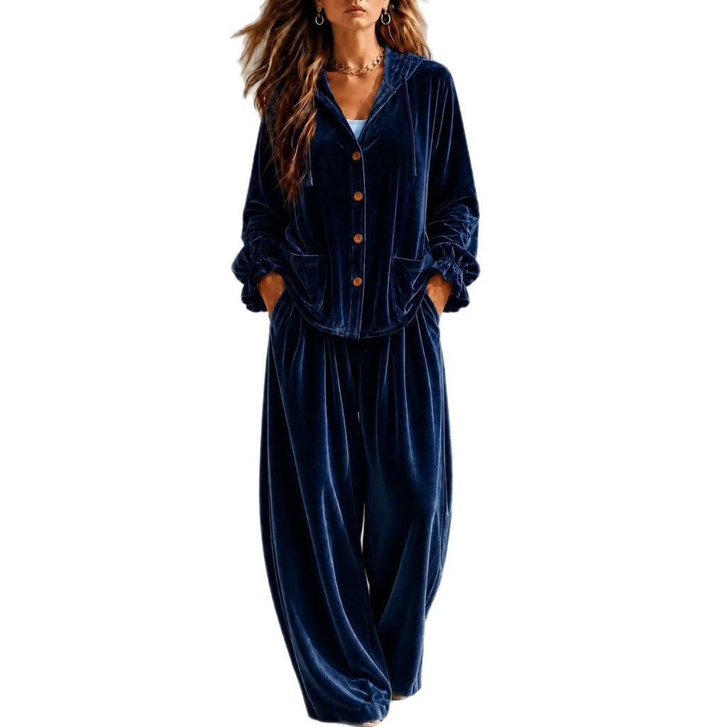 Tessa Long Sleeve Casual Loungewear Two Piece Sets