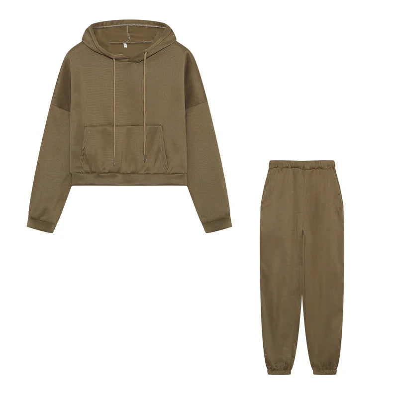Elena Autumn and Winter Clothing Two Piece Sets