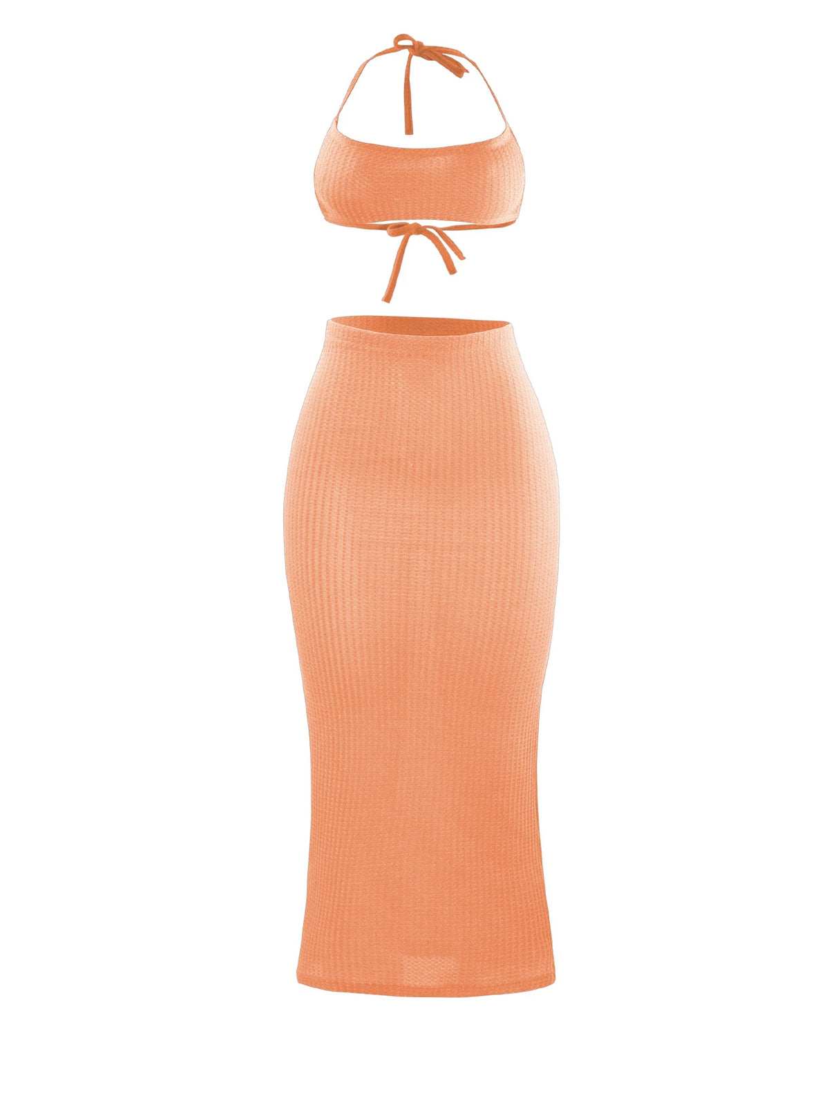 Deborah Sexy Strapless Tube Two Piece Sets