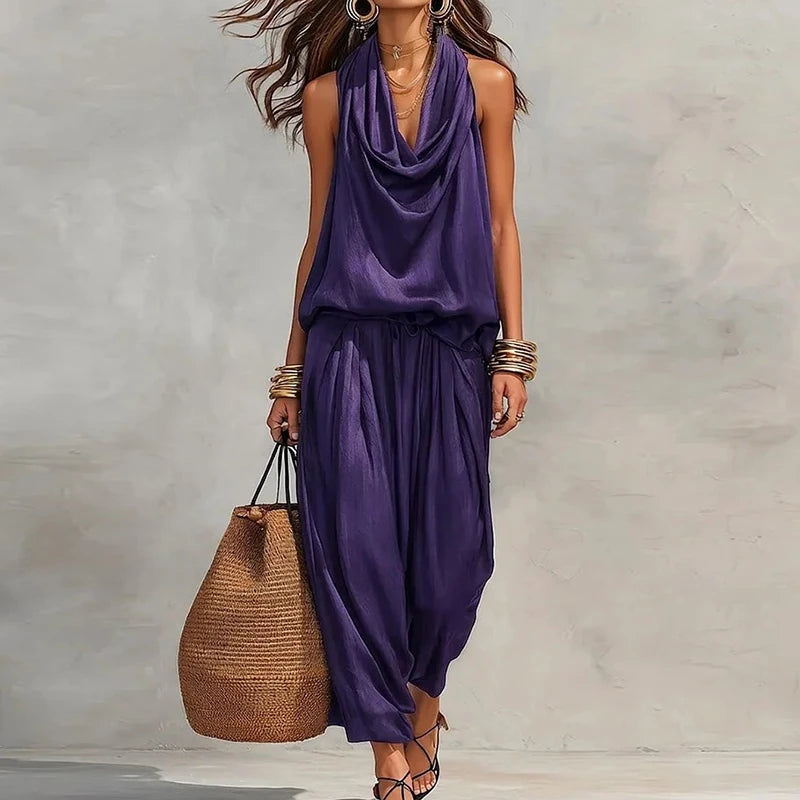 Perla Outfit Loose Elegant Streetwear Two-Piece Sets