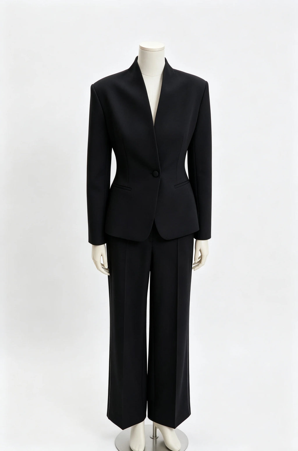 Sarah Women Single Button Fitted Two Piece Sets