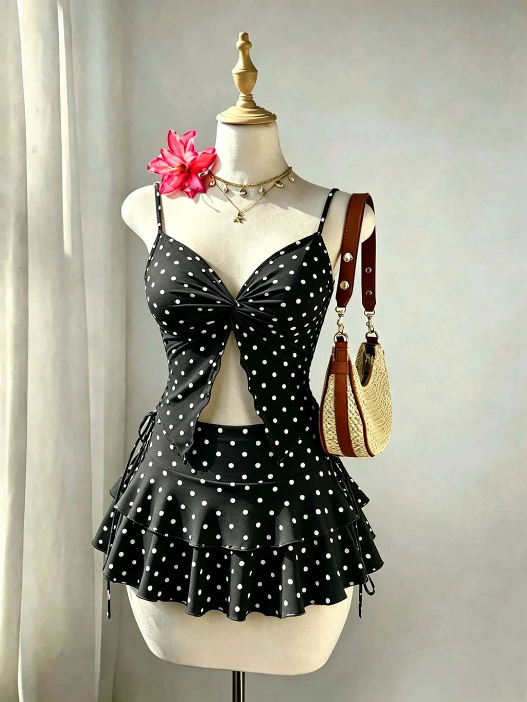 Naomi High Waist Ruched Outfit Two Piece Sets