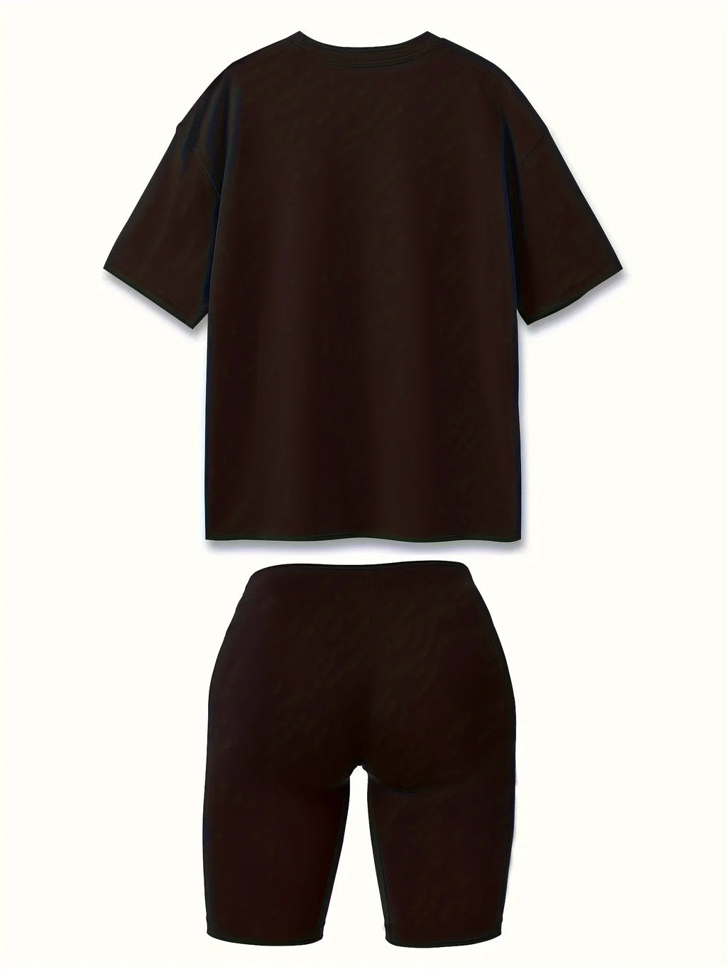 Wanda Sleeve Crew Neck Casual Two Piece Sets