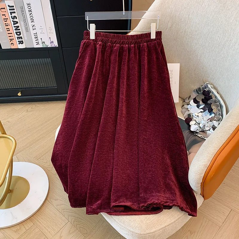 Sakura Plus Size Loose Small Fragrant Two-Piece Sets