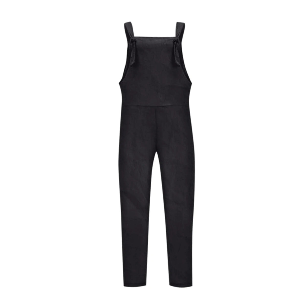 Women Plus Size Overalls Jumpsuits Casual Solid Loose Dungarees Retro Fashion