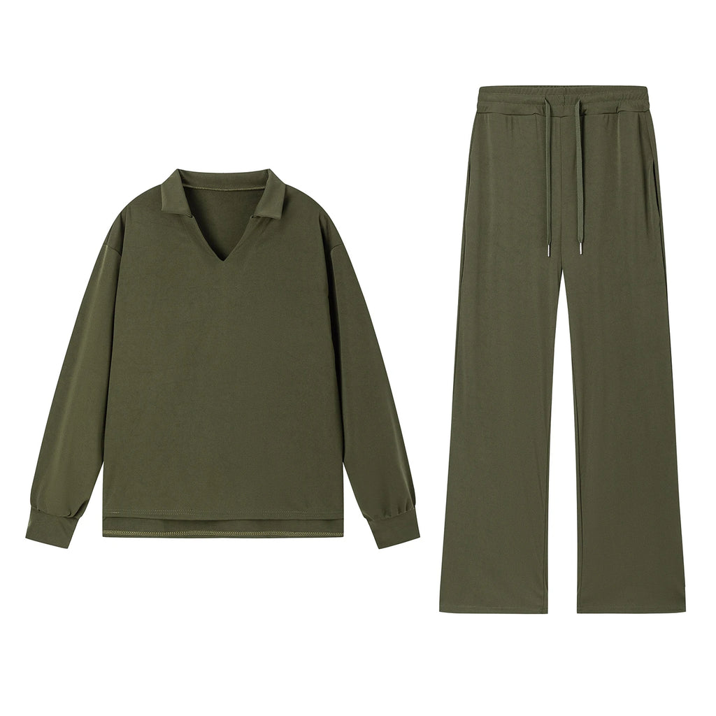 Ana Autumn and Winter New Fashion Casual Two Piece Sets