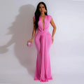 Litanua Elegant Evening Party Long Maxi Comfortable Dress