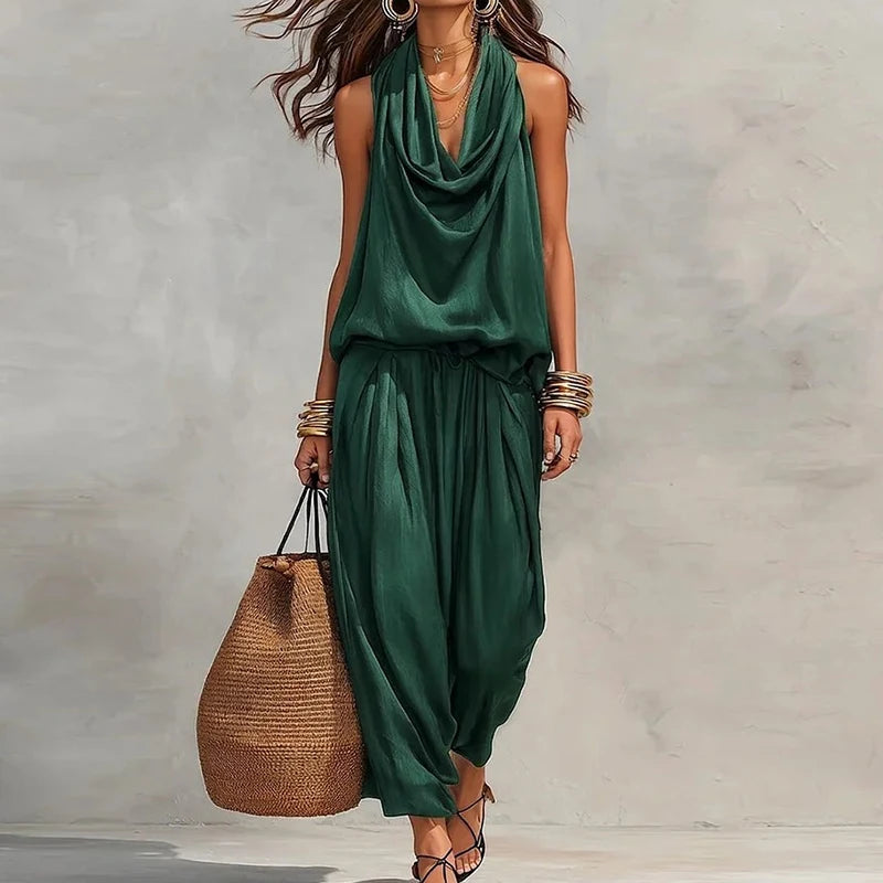 Perla Outfit Loose Elegant Streetwear Two-Piece Sets