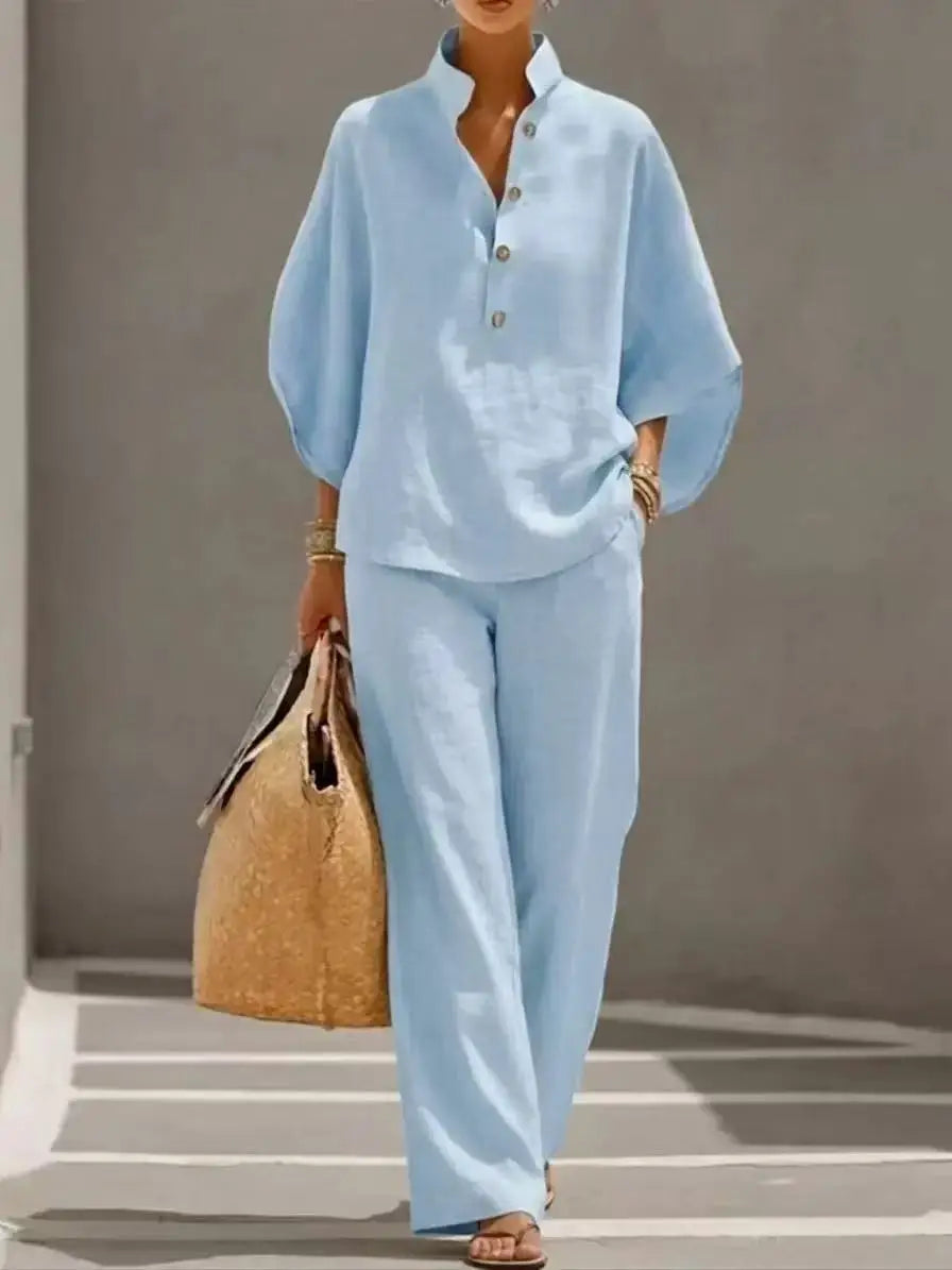 Gabi Ladies' Lazy and Relaxed Feel Two Piece Sets