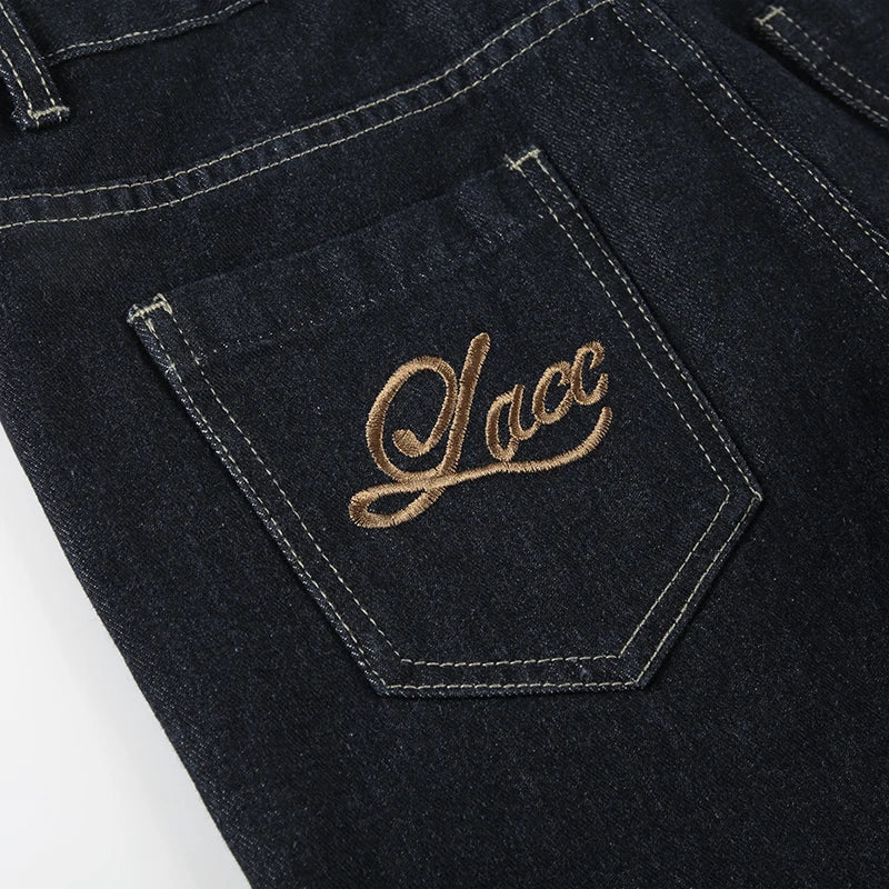 Women's Slim Fit Flared Jeans Y2K Vintage Low Rise Stretch Denim Pants
