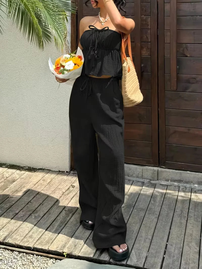 Olivia Outfits New Women's Casual Two-Piece Sets
