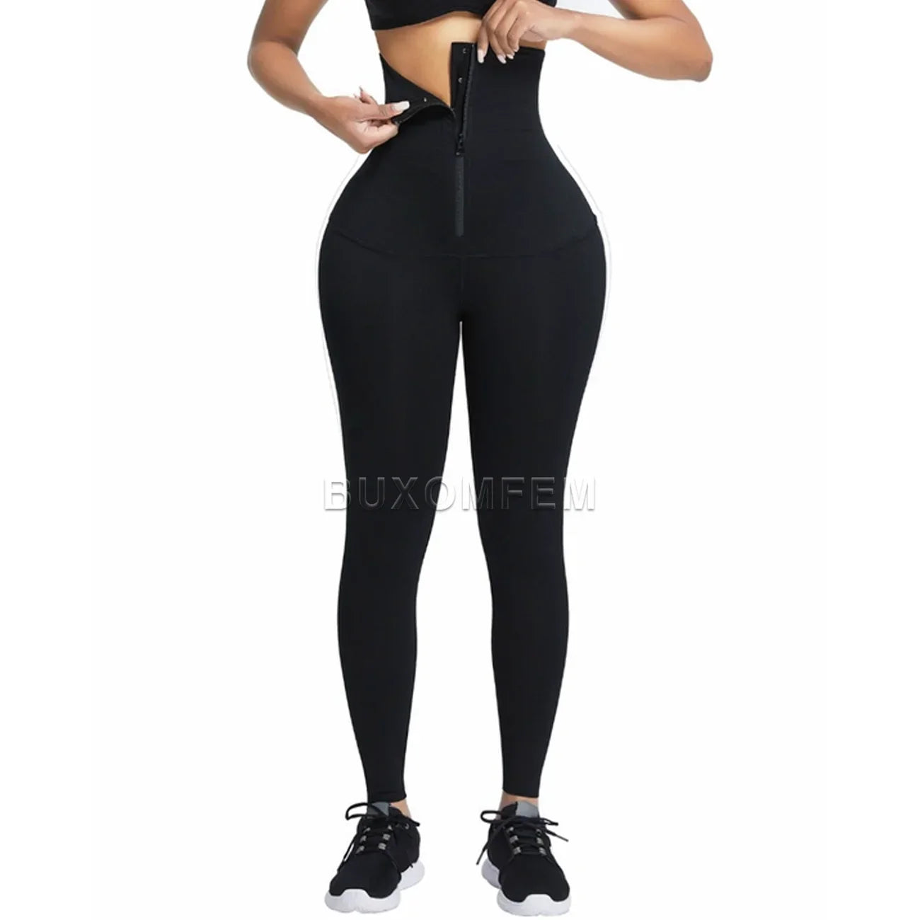 Woodcliff Tight Stretchy Tummy Control Long High Waisted Butt Lifter Trousers