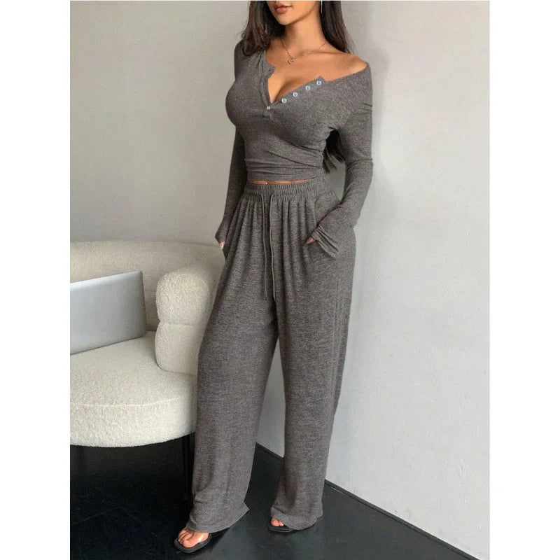Bernarda Women Outfit Female Two Piece Sets