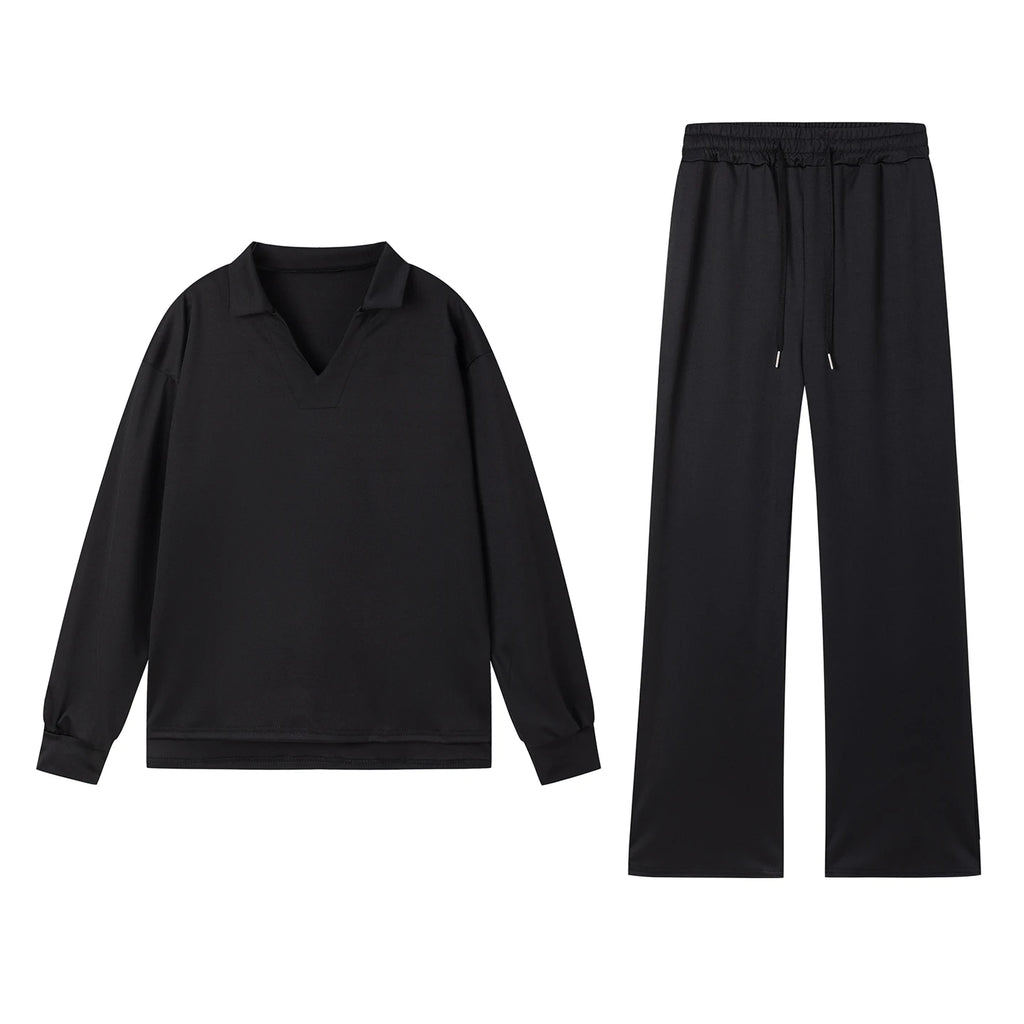 Ana Autumn and Winter New Fashion Casual Two Piece Sets