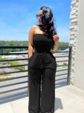 Sunset Tube Wide Fashion Casual Loose
