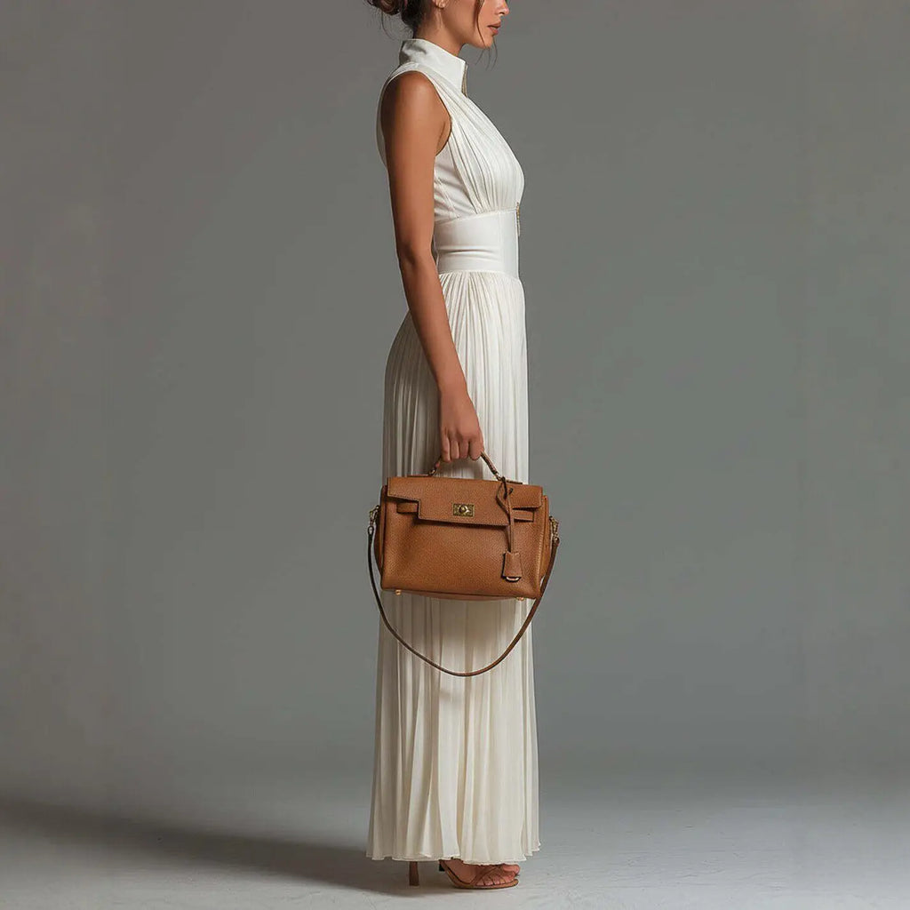 Jumpsuits Women Chiffon Rompers Summer Sleeveless Stand Collar Front Zip Slim Waist‑cinched Vacation Jumpsuits Women's Clothing