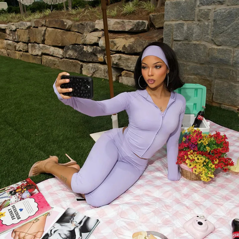 Gracie Tracksuit Loungewear Two Piece Sets