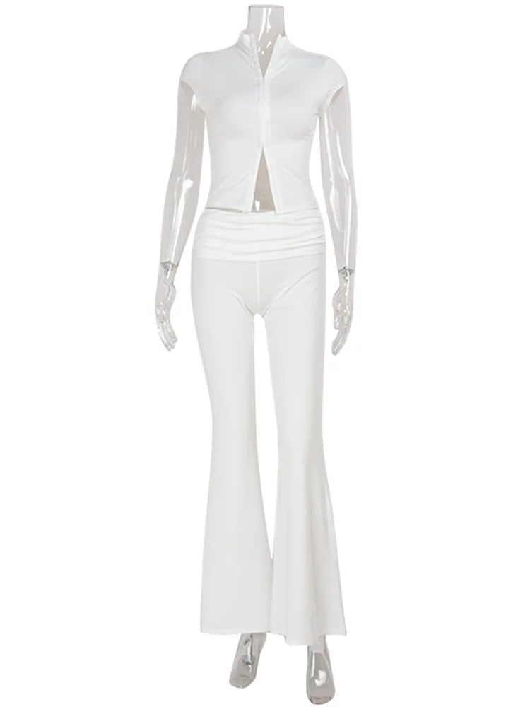 Iris Casual Sheath Suit Fashion Sexy Two Pieces Sets
