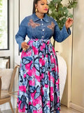 Suiza Plus Size Luxury Gown Elegant Turkey Party Long Dress