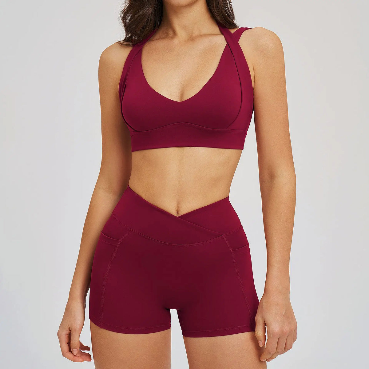 Priscila Tracksuits Gym Clothes Fitness Teo Piece Sets