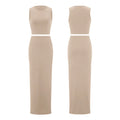 Melody Party Elegant Sexy Sleeveless Two Piece Sets