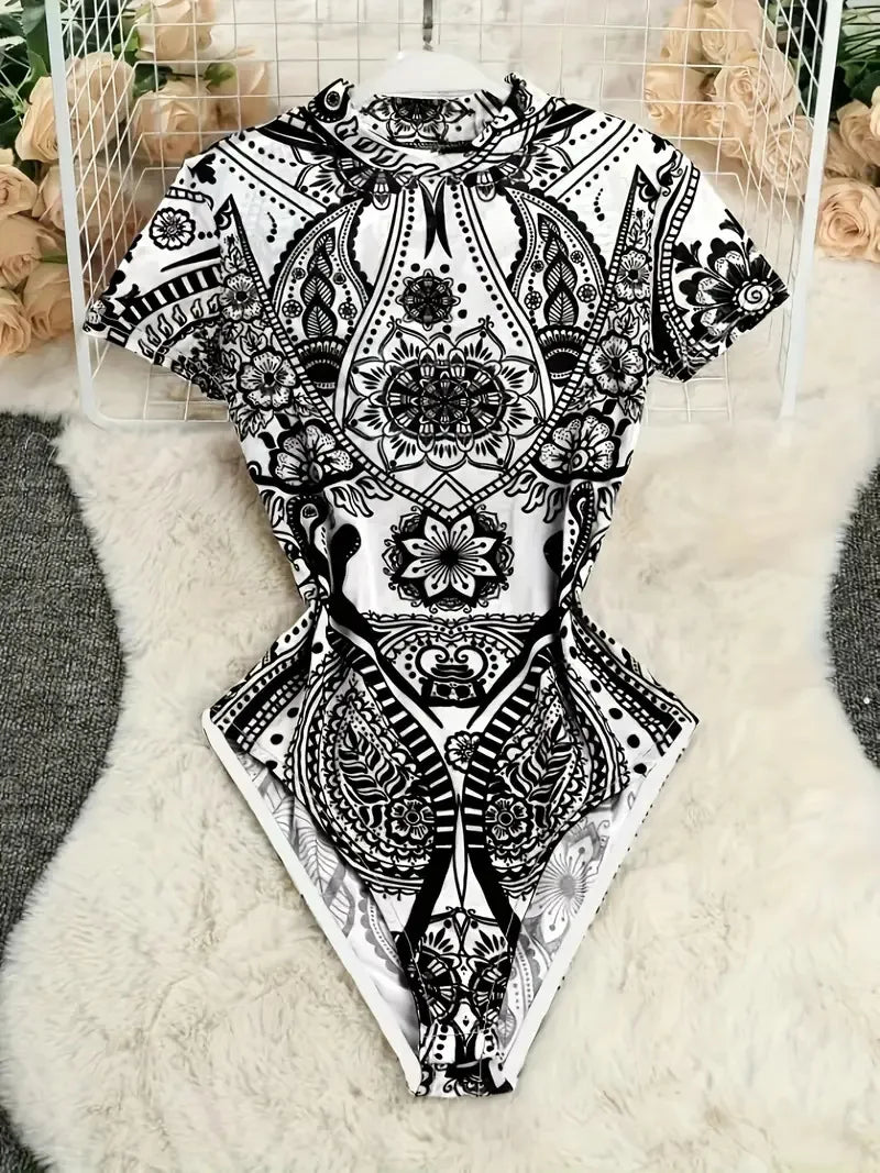 Playsuits Woman Sexy Lace Knit Jumpsuit For Women Elegant Skinny Bodysuits