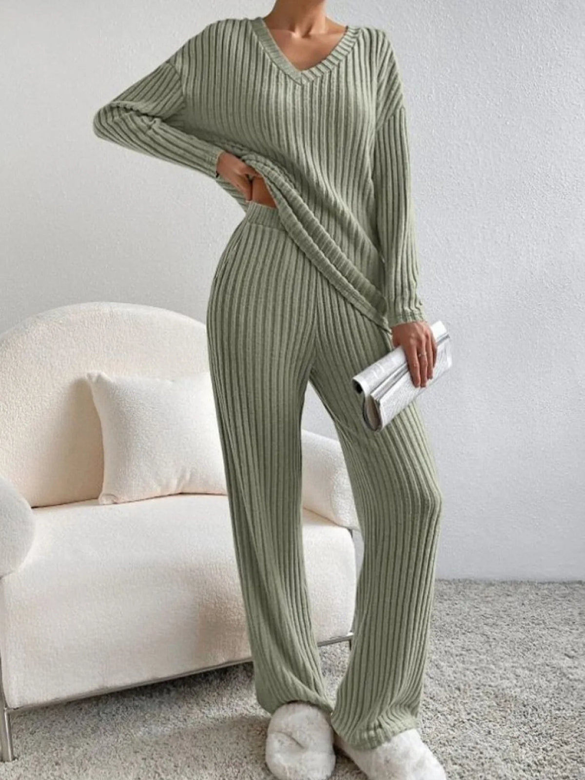 Fernanda Women's Fashionable Casual Two-Piece Sets
