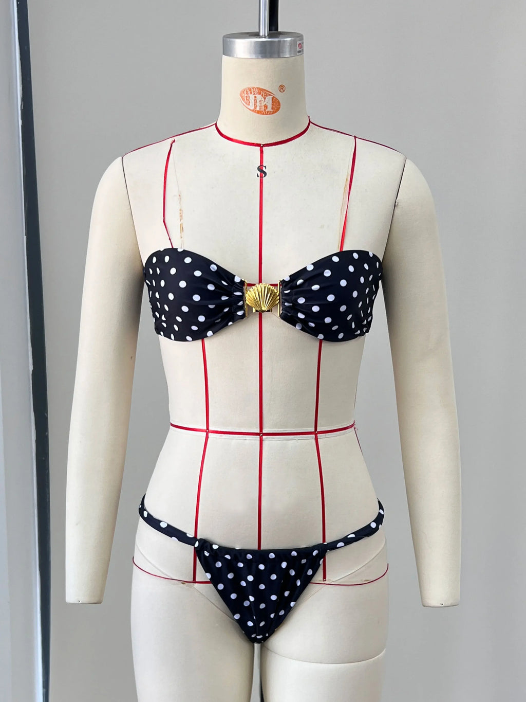 Greenport Gradient Bikini Swimsuit Underwire Swimwear Two Piece Set